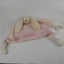 doudou lapin câlin rose