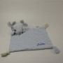 doudou plat renne bleu
