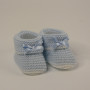 chaussons bleus