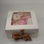 boite cadeau doudou sourissette rose