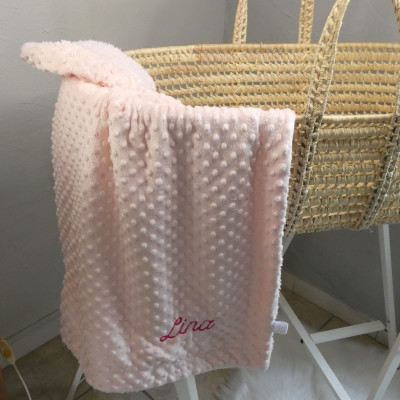 couverture minky intérieur sherpa