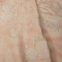 motif éléphants rose intérieur couverture