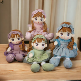 Poupée chiffon Mignonette -30 cm personnalisée Poupée Chiffon Personnalisée Mignonette