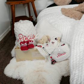 Panier de Naissance Personnalisé Fille