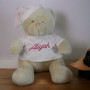 peluche ours rose