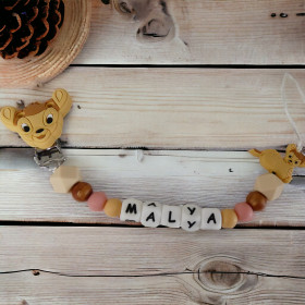 Attache tétine biche