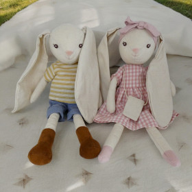 peluches chiffons Lapinous peluches chiffons Lapinous