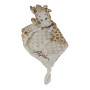 doudou Girafe beige double face