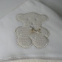 motif petit ours beige