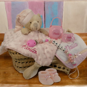 Coffret naissance doudou petit ours Complet personnalisé Coffret Naissance Personnalisé Ours