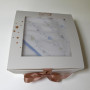 boite cadeau coeurs bleus