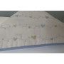 motif coeurs bleus