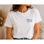 T-shirt Brodé Personnalisé – Spécial Fête des Mères