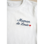T-shirt Brodé Personnalisé – Spécial Fête des Mères