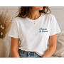 T-shirt Brodé Personnalisé – Spécial Fête des Mères
